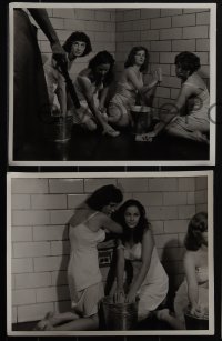 4y1339 VIOLENT WOMEN 13 8x10 stills 1959 Barry Mahon, three female convicts barred from men!