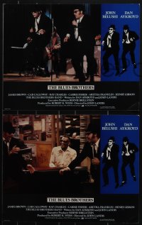 4y0599 BLUES BROTHERS 8 int'l LCs 1980 John Belushi & Dan Aykroyd, Fisher, Ray Charles, Calloway!