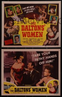 4y0601 DALTONS' WOMEN 8 LCs 1950 Neal, bad girl Pamela Blake would kill for her man, great images!