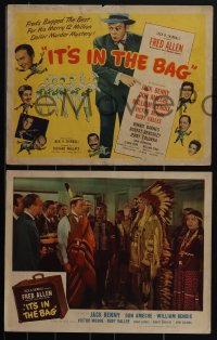 4y0607 IT'S IN THE BAG 8 LCs 1945 Fred Allen, Don Ameche, Rudy Vallee & Victor Moore!