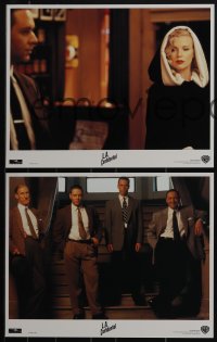 4y0608 L.A. CONFIDENTIAL 8 LCs 1997 Guy Pearce, Crowe, DeVito, Kim Basinger in white hood in one!