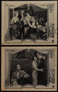 4y0639 NICE PEOPLE 4 LCs 1922 Wallace Reid is jealous of Bebe Daniels & Conrad Nagel!