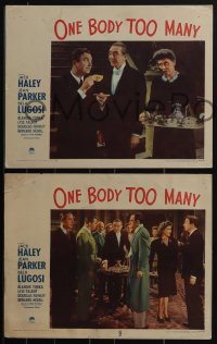 4y0626 ONE BODY TOO MANY 7 LCs 1944 Jack Haley, Jean Parker, Talbot, Douglas Fowley & Bela Lugosi!