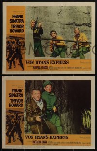 4y0622 VON RYAN'S EXPRESS 8 LCs 1965 Frank Sinatra, Trevor Howard, Raffaella Carra, WWII!