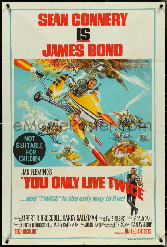 eMoviePoster.com: 4y0351 YOU ONLY LIVE TWICE Aust 1sh 1967 art of ...