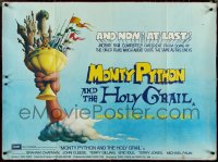 4z0161 MONTY PYTHON & THE HOLY GRAIL British quad 1975 Gilliam, it makes Ben Hur look like an epic!