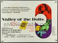 4z0185 VALLEY OF THE DOLLS British quad 1967 sexy Sharon Tate, from Jacqueline Susann novel!