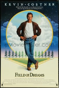 4z0947 FIELD OF DREAMS 1sh 1989 Kevin Costner baseball classic, if you build it, they will come!