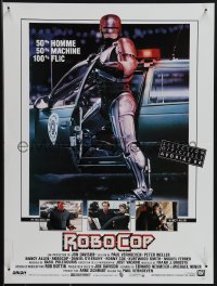 4z0266 ROBOCOP French 16x21 1988 Paul Verhoeven classic, Peter Weller!