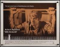 4z0563 BRUBAKER 1/2sh 1980 warden Robert Redford is the most wanted man in Wakefield prison!