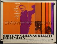 4z0564 BULLITT 1/2sh 1968 great c/u of Steve McQueen, Peter Yates car chase classic!