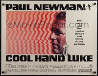 4z0570 COOL HAND LUKE 1/2sh 1967 Paul Newman prison escape classic, cool art by James Bama!