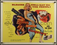 4z0585 GUNS, GIRLS & GANGSTERS 1/2sh 1959 sexy Mamie Van Doren in a Las Vegas casino robbery!