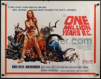 4z0622 ONE MILLION YEARS B.C. 1/2sh 1967 sexiest prehistoric cave woman Raquel Welch by Thurston!