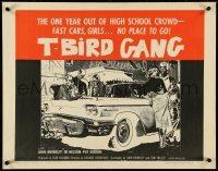 4z0647 T-BIRD GANG 1/2sh 1959 Roger Corman, out of high school w/ fast cars, girls, no place to go!