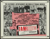 4z0650 TAMI SHOW 1/2sh 1964 The Beach Boys, Chuck Berry, James Brown & Rolling Stones!