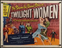 4z0656 TWILIGHT WOMEN 1/2sh 1953 the shame by shame story, frank, bold, raw, great sexy catfight!