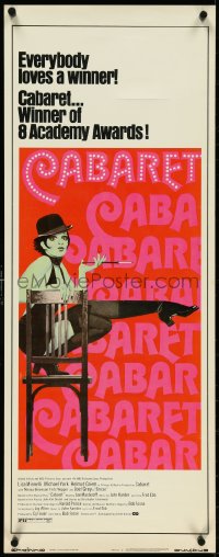 4z0200 CABARET insert R1974 Liza Minnelli in Nazi Germany, Bob Fosse, winner of 8 Academy Awards!