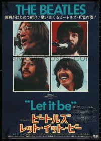 4z0515 LET IT BE Japanese 1970 Beatles, John Lennon, Paul McCartney, Ringo Starr, George Harrison!