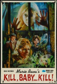 4z0999 KILL BABY KILL 1sh R2017 Mario Bava's Operazione Paura, Italian-style art by Francine Spiegel