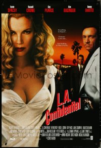 4z0407 L.A. CONFIDENTIAL 27x40 video poster 1997 Basinger, alternate image w/Spacey in white jacket!