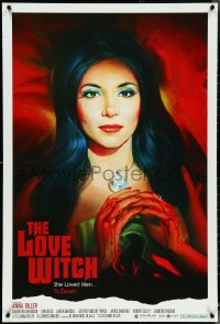 4z1018 LOVE WITCH 1sh 2017 Robinson in title role as Elaine, vintage-style art by Michael Koelsch!