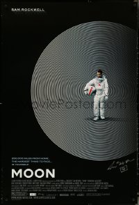 4z1037 MOON signed 1sh 2011 by director Duncan Jones, far from home you are hardest thing to face!