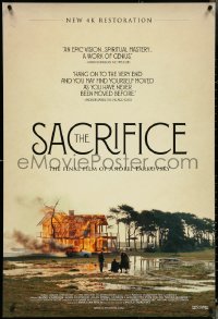 4z1080 SACRIFICE 1sh R2017 Andrei Tarkovsky's Offret, Erland Josephson, image of burning house!