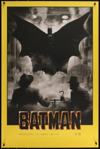 4z0784 BATMAN artist's proof 24x36 art print 2022 Florey, Trading Card variant edition!