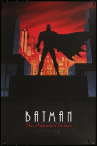 4z0682 BATMAN: THE ANIMATED SERIES #133/150 24x36 art print 2022 art by Florey, variant edition!