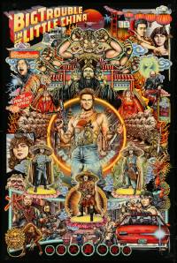 4z0683 BIG TROUBLE IN LITTLE CHINA #226/265 24x36 art print 2020 Ise Ananphada art!