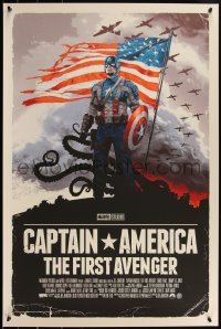 4z0689 CAPTAIN AMERICA: THE FIRST AVENGER #164/300 24x36 art print 2019 'Gabz', Freedom variant!