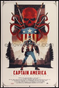 4z0785 CAPTAIN AMERICA: THE FIRST AVENGER 24x36 art print 2015 art by Matt Ferguson, regular ed.!