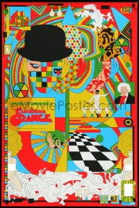 4z0691 CLOCKWORK ORANGE #150/250 24x36 art print 2020 Mondo, Sharm Murugiah, regular edition!