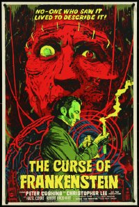 4z0696 CURSE OF FRANKENSTEIN #46/245 24x36 art print 2022 Mondo, art by Francavilla, regular ed.!