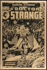 4z0700 DOCTOR STRANGE artist signed #24/25 artist's proof 24x36 art print 2018 Mondo, Dombrowski, var.!