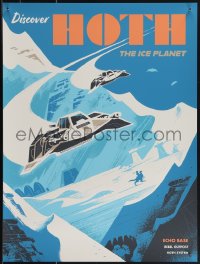 4z0801 EMPIRE STRIKES BACK #44/135 18x24 art print 2021 art by Russell Gray, Discover Hoth!