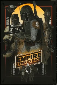 4z0711 EMPIRE STRIKES BACK #10/150 24x36 art print 2022 art by Vance Kelly, The Hunters, variant!