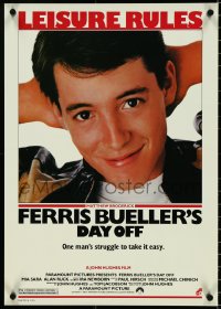 4z0312 FERRIS BUELLER'S DAY OFF 17x24 special poster 1986 Matthew Broderick in Hughes' teen classic!