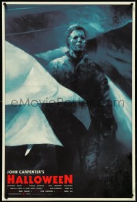 4z0723 HALLOWEEN #22/100 24x36 art print 2019 Michael Myers art by Karl Fitzgerald, variant ed.!