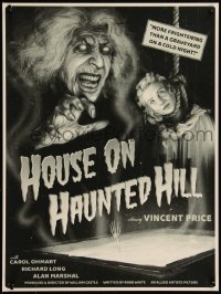 4z0806 HOUSE ON HAUNTED HILL #44/75 18x24 art print 2020 art by Sam Wolfe Connelly!