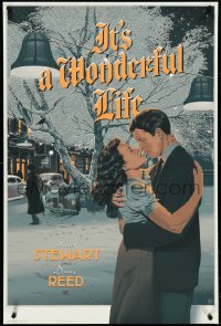 4z0732 IT'S A WONDERFUL LIFE #367/455 24x36 art print 2015 Stewart & Reed by Durieux, regular!