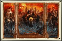 4z0744 LORD OF THE RINGS #1142/2400 24x36 art print 2020 Grzegorz 'Gabz' Domaradzki, timed triptych!