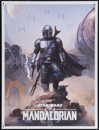 4z0814 MANDALORIAN #22/150 18x24 art print 2020 art by Pablo Olivera, New Chapter, variant edition!