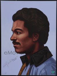 4z0825 MIKE MITCHELL signed #393/635 12x16 print 2016 by the artist AND Billy Dee Williams as Lando!