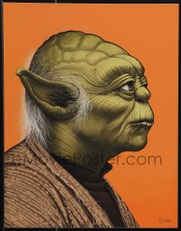 4z0822 MIKE MITCHELL signed #640/1670 11x14 art print 2017 by the artist, Mondo, Yoda!