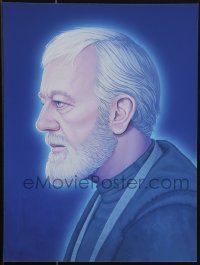 4z0823 MIKE MITCHELL signed #868/1735 12x16 art print 2017 by the artist, Mondo, Obi Wan Kenobi!