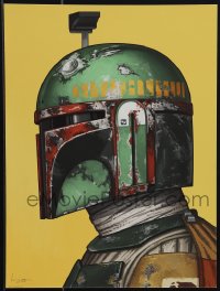 4z0831 MIKE MITCHELL signed #266/2955 12x16 art print 2016 by the artist, Mondo, Boba Fett!