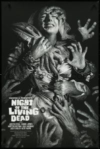 4z0753 NIGHT OF THE LIVING DEAD #39/100 24x36 art print 2019 art by Elvisdead, regular edition!