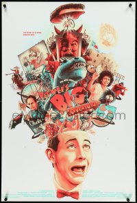 4z0755 PEE-WEE'S BIG ADVENTURE #172/450 24x36 art print 2018 art by Matt Ryan Tobin, regular edition!